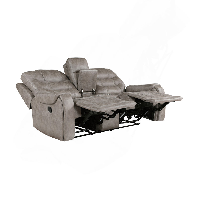Causeuse double inclinable avec console centrale Modern Living Room