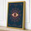 Mystical Eye Art Deco - Wrapped Canvas-1411031-1411034