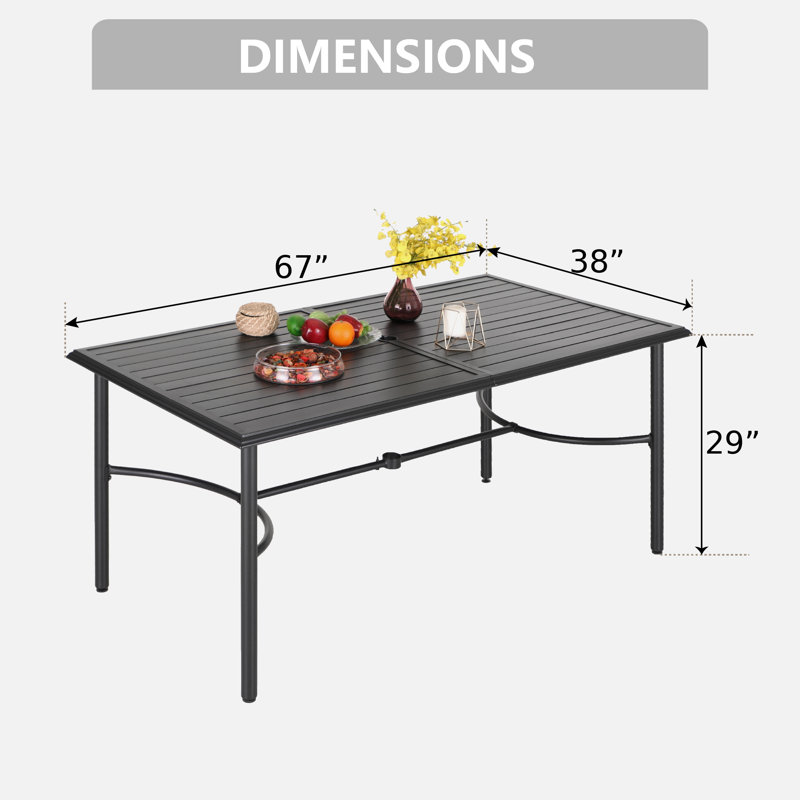 13-person Outdoor Patio Furniture Set Including A Patio Conversation Set With Rocking Lounge Chairs & A Patio Dining Set With An Umbrella