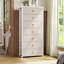 Commode 7 tiroirs l 23,2 po, beige-1036335276