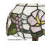 Carpentras 47cm Tiffany Style Coloured Glass Table Lamp