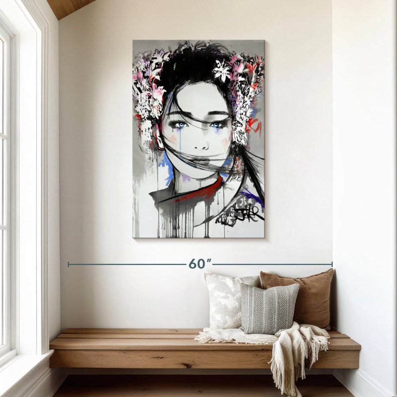 Leisha Yin, 45" H x 30" W