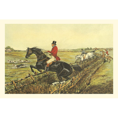 The English Hunt IV by Henry Alken - Wrapped Canvas Art Prints