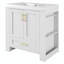 Meuble-lavabo simple 30 po avec plateau Anyae-1926711091