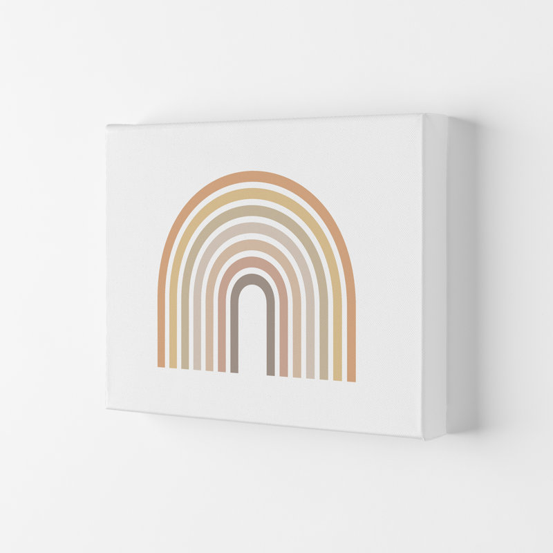 Muted Rainbow Horizontal Original - Print, No Frame, 42cm H x 59cm W x 1cm D