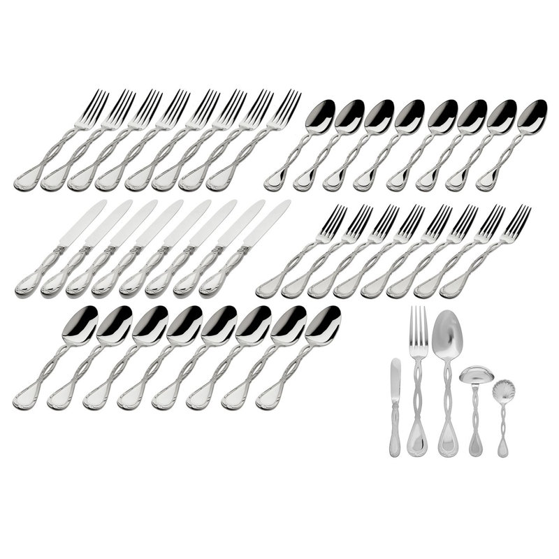 Ensemble de couverts 45 pièces Regale