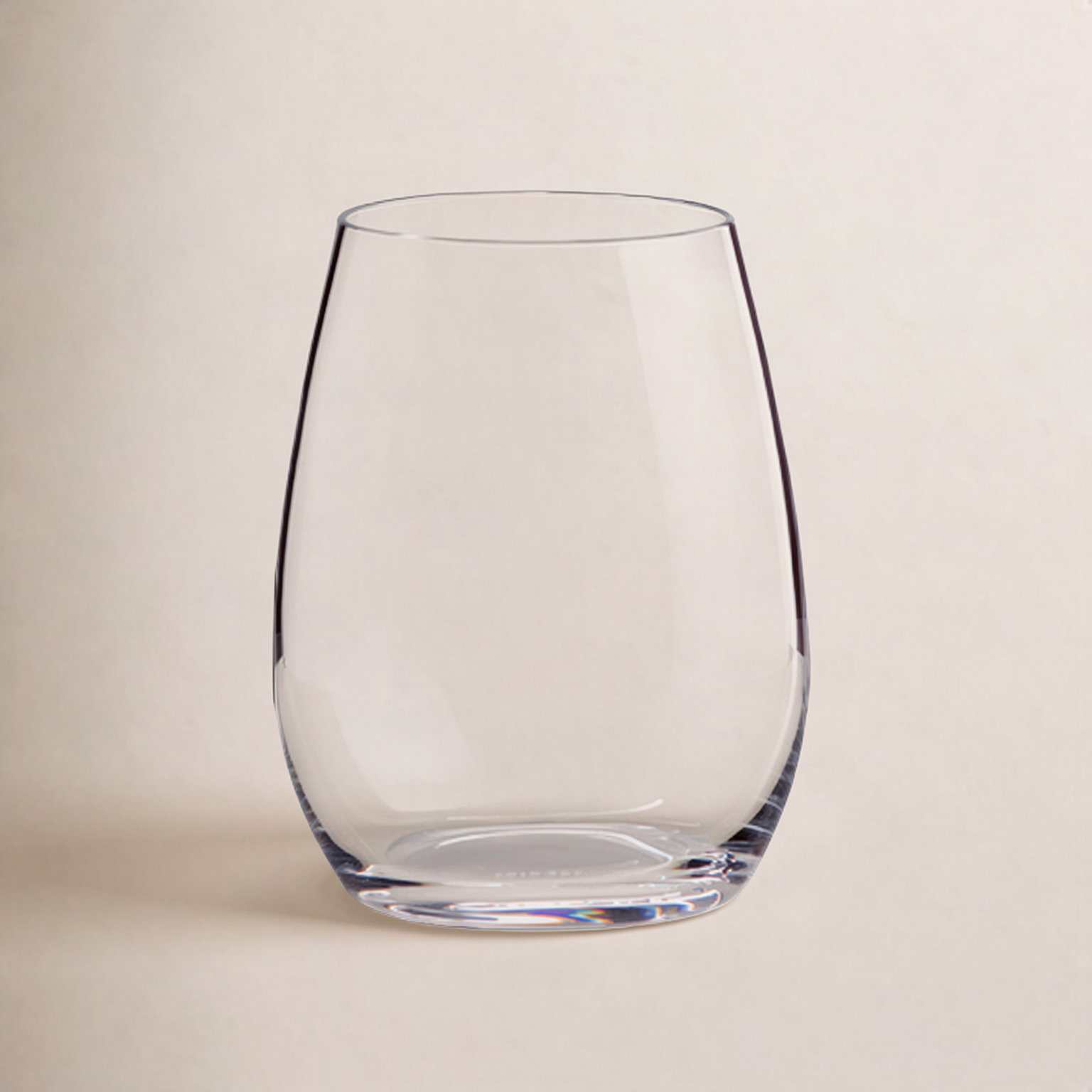 O Wine Tumbler Crystal Spirits Glass