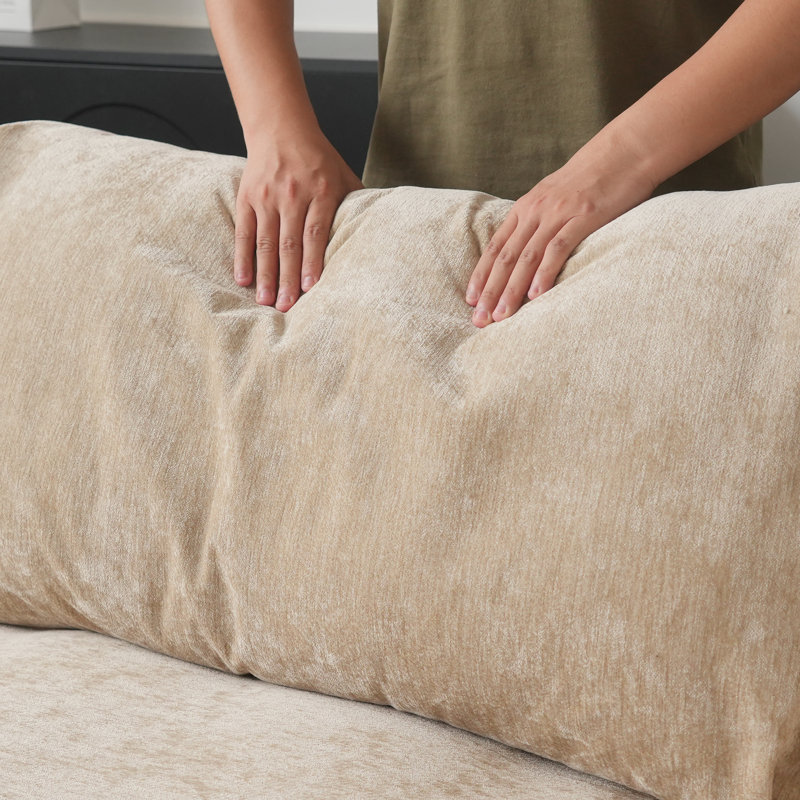 Chaise sans accoudoirs avec housse, Kaki