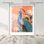 Peacock Garden Dance Canvas Animals Print by Oliver Gal-179702036-179702038