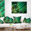 Coussin lombaire en verre coloré abstrait fractal-30734773
