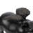 Flying Pig Sculptural Accent  Set of 2  7" x 3" x 5.5"  Black