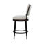 Tabouret de bar rotatif à hauteur de comptoir Conners-1304616741