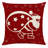 4pcs 18"x18" Christmas Throw Pillow Covers