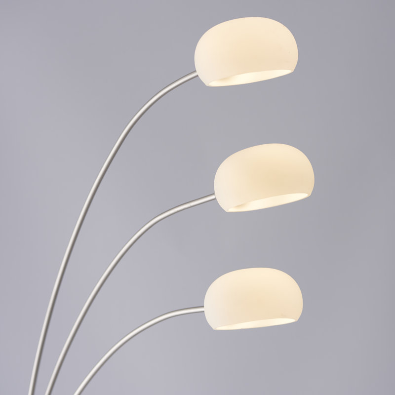 Eisenbarth 180cm Satin Nickel LED Tree Floor Lamp