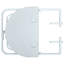 Table de balcon pliable en plastique Aulani-1043023608