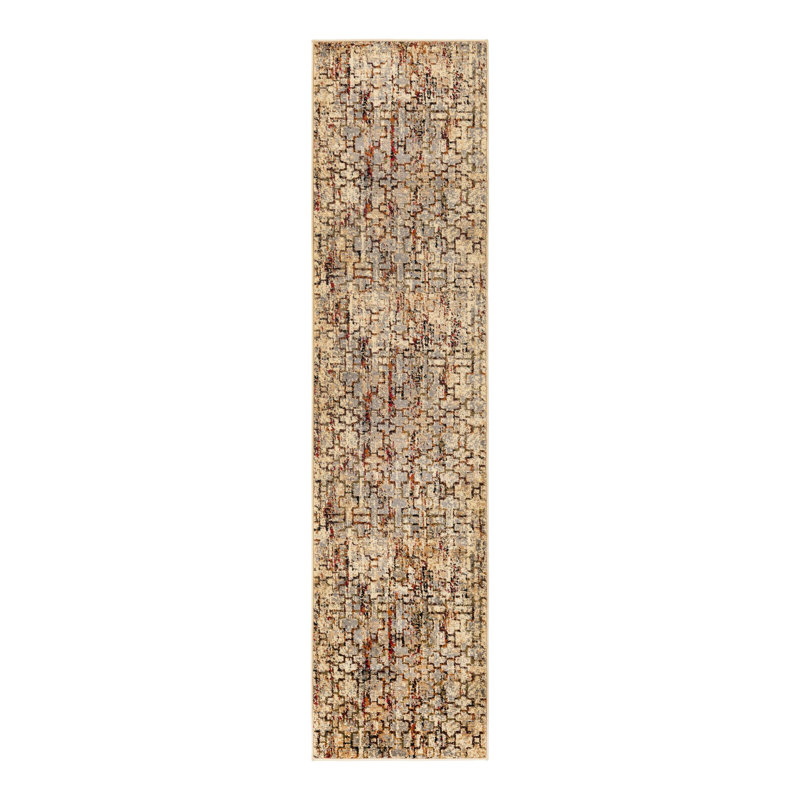 Knowle Geometric Indoor Rug, Runner 2' x 5'1"