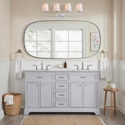 Ensemble de meuble-lavabo double 60 po Hermes