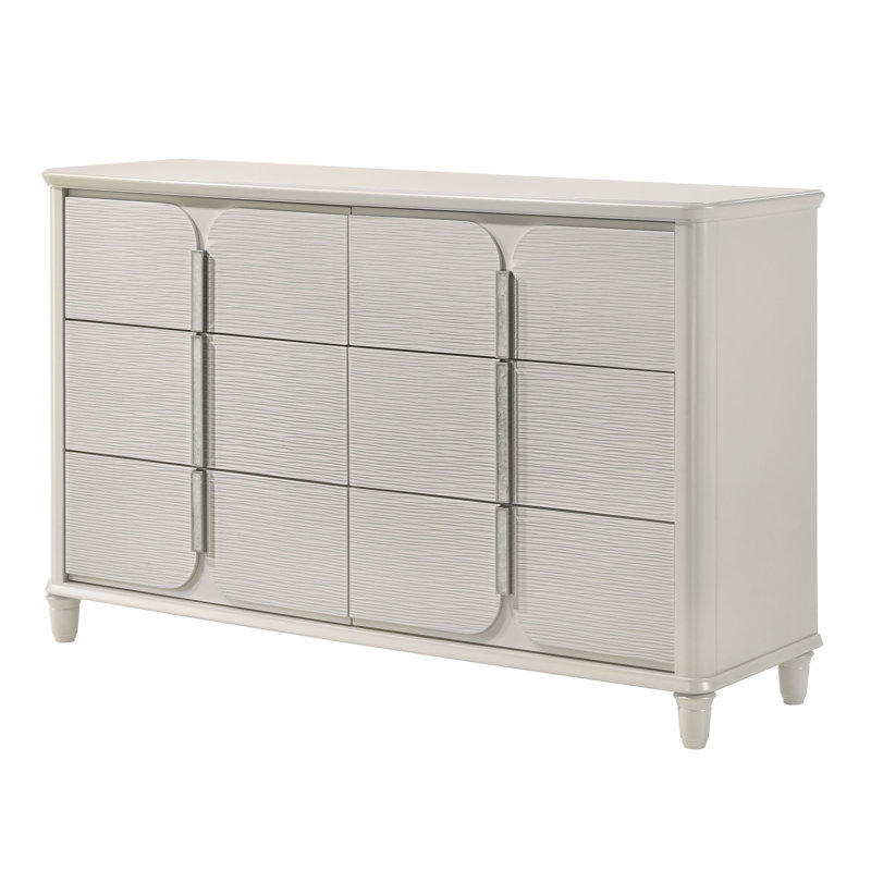 ACME Laveda Dresser, Pearl White Finish