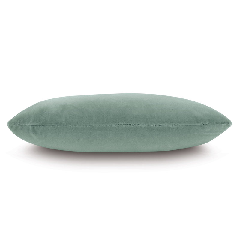Capra Square Pillow Cover & Insert, Mist, 15" x 26"