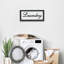 Enseigne murale moderne en métal 23,5 "Colista Laundry