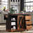 55.5 " W Kitchen Cart-1148251736