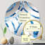 Blue Camouflage Skies - Miroir décoratif Wave-101222332
