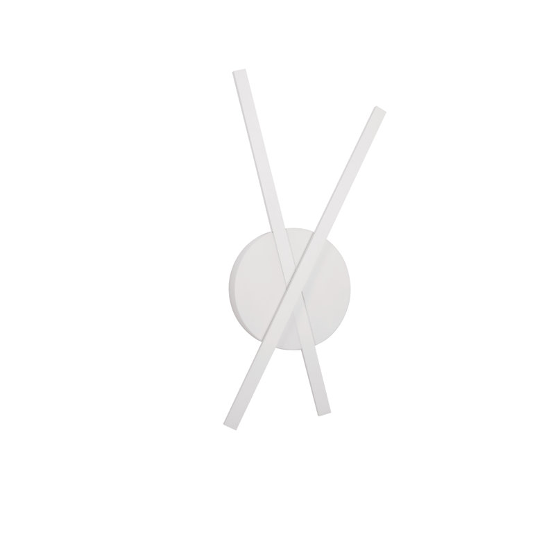 LED Wallchiere, White