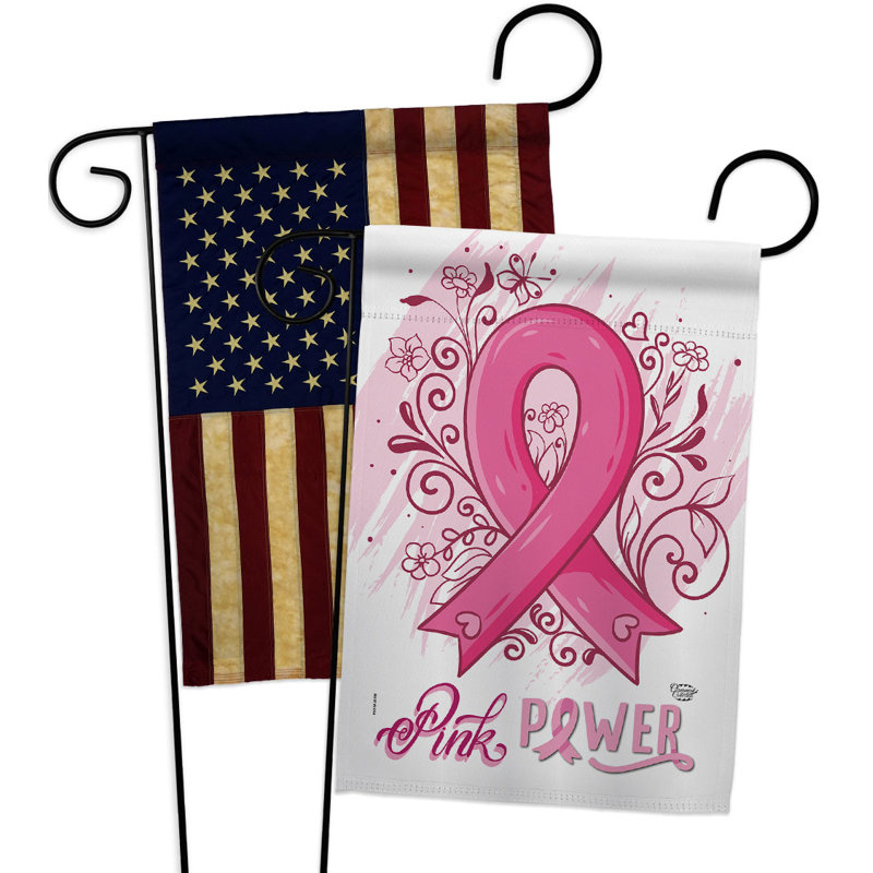 Double Sided 18.5 in. H x 13 in. W Polyester Garden flag