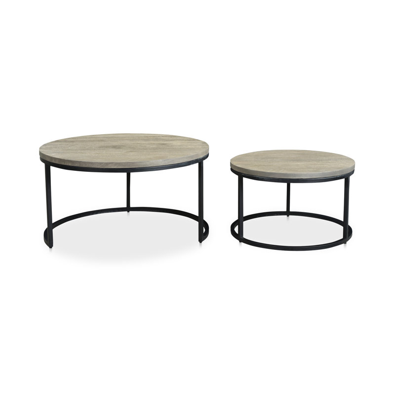 Winham Solid Wood Top Nesting Tables