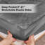 Housse de protection antidérapante pour matelas en relief-869582314