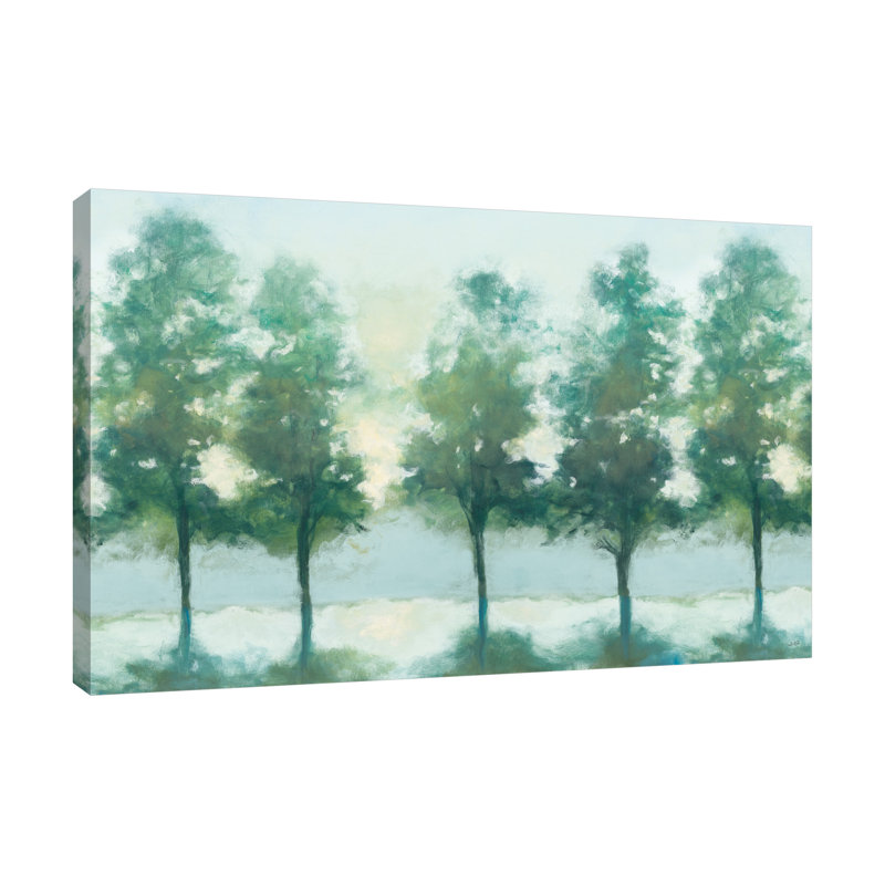 «Dawn Processional», toile tendue par Julia Purinton, H 10 po x l 15 po x P 1,5 po