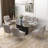 Elian Velvet Upholstered Dining Chair-373358576-348772747