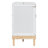Queen Size Murphy Bed, White