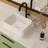 Myhomekeepers 12'' Ceramic Rectangular Bathroom Sink-92832856