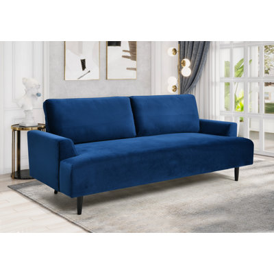 Akeam 3 Seater Velvet Sofa