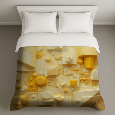 Housses de couette à motifs géométriques abstraites