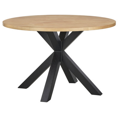 Arik Round Solid Wood Base Dining Table