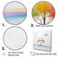 Minimalisme, arc-en-ciel, impression sur toile-97037999-97038000