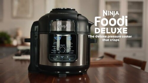 Ninja Foodi Pressure Cooker 9-in-1 Deluxe XL - Stainless Finish – Môdern  Space Gallery