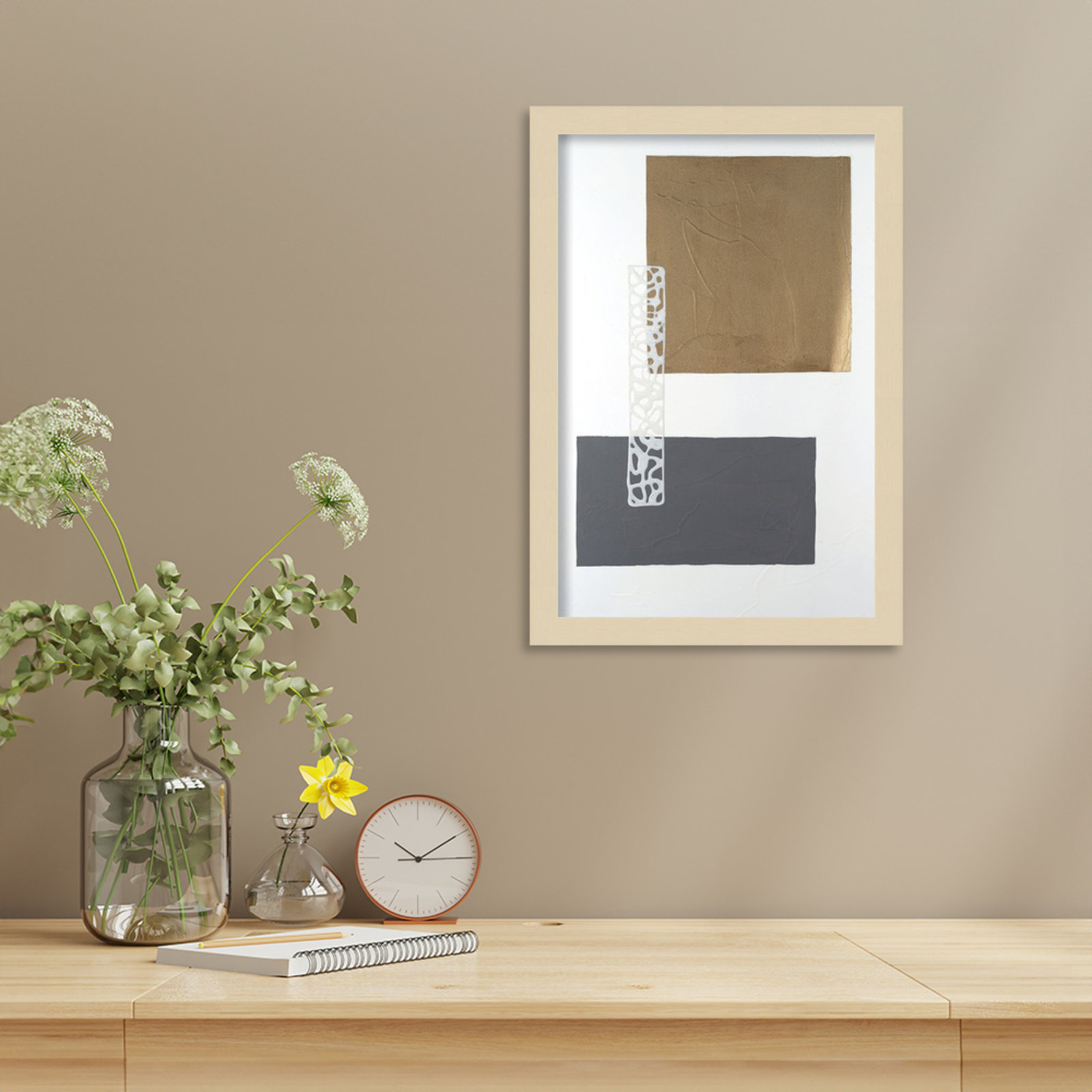 Nooks and Crannies I Print by Vanna Lam, 17" H x 12" W, Brown