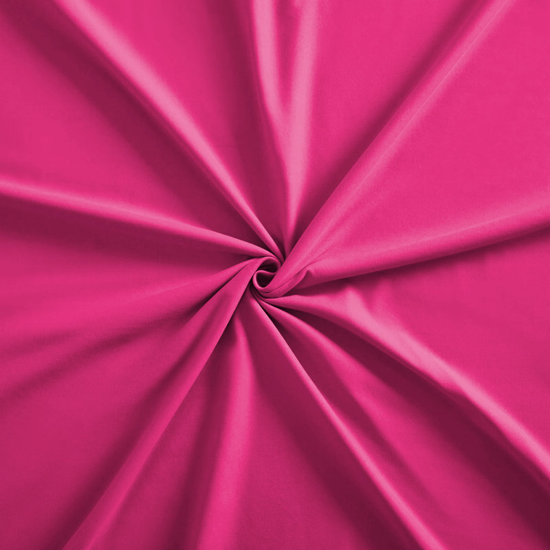 Lieselotte Extra Deep 100% Microfiber Brushed 40 cm Fitted Sheet, Kingsize (5'), Pink
