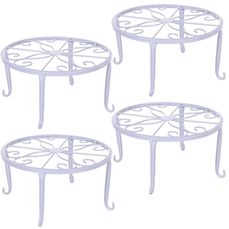 Plant Stand - Set of 4, White