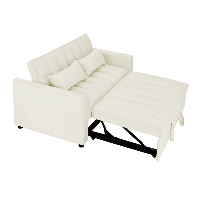 Modular Sectional Couch 80" Down Filled Modular Sectional Sofas,Cushion Covers Removable Loveseat, Beige