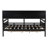 Daybed, Wood Slat Support, With Bedside Shelf And Two Drawers (Daybed)-372866445-372866447