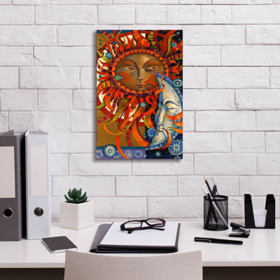 Bungalow Rose 'Celestial Courtship' by David Galchutt Canvas Wall Art