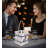 7.4'' H Wood Tabletop Lantern