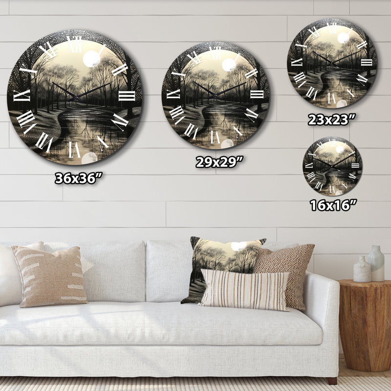 Horloge murale Cerrisa, Grand