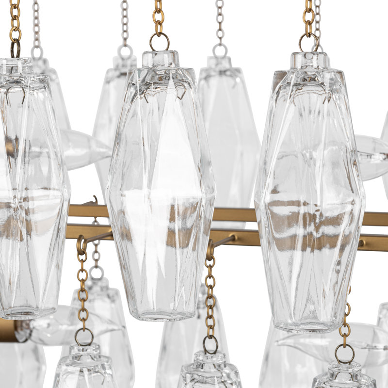 Tressia 8 - Light Metal Chandelier