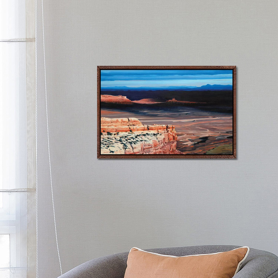 Monument Valley bei Sonnenuntergang von Nick Savides - Galerie-verpackte Leinwand Giclée