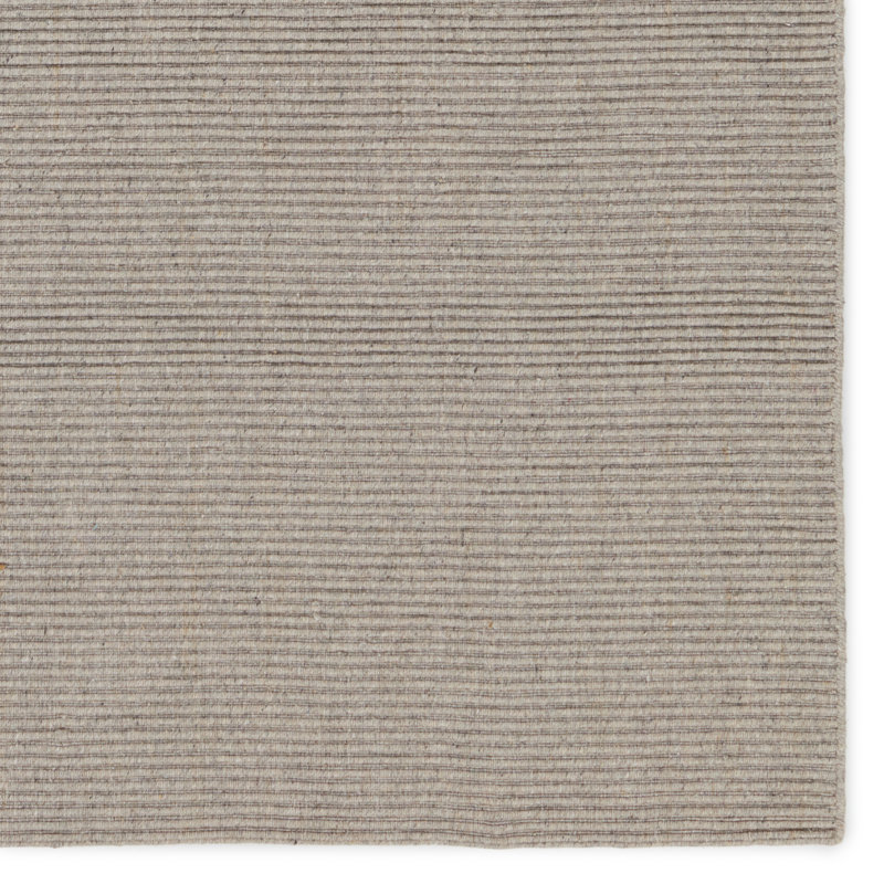 Area Rug in Gray, Rectangle 8' x 10'
